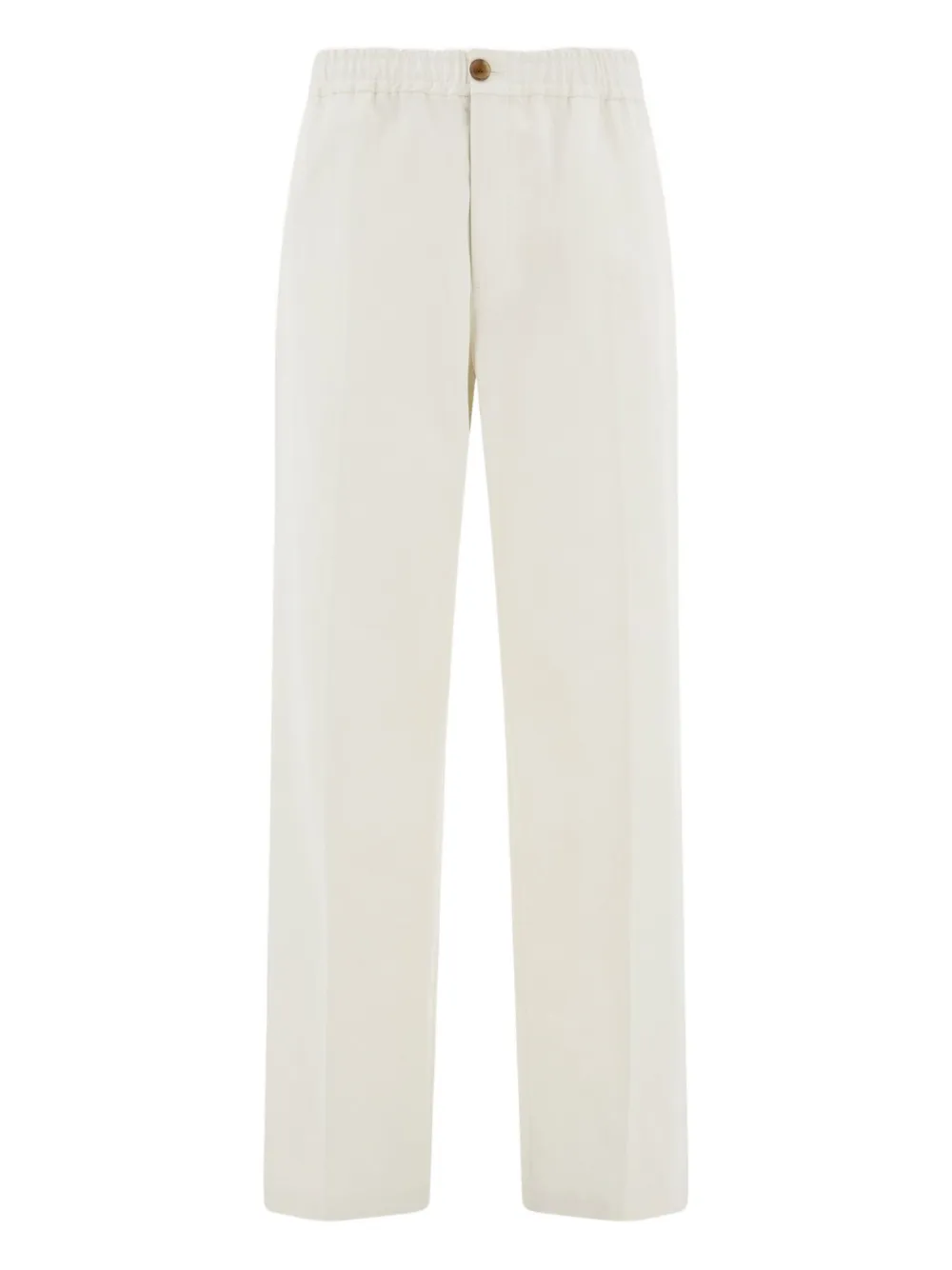 Брюки с эластичным поясом Ferragamo, нейтральный
Брюки с эластичным поясом Ferragamo, нейтральный