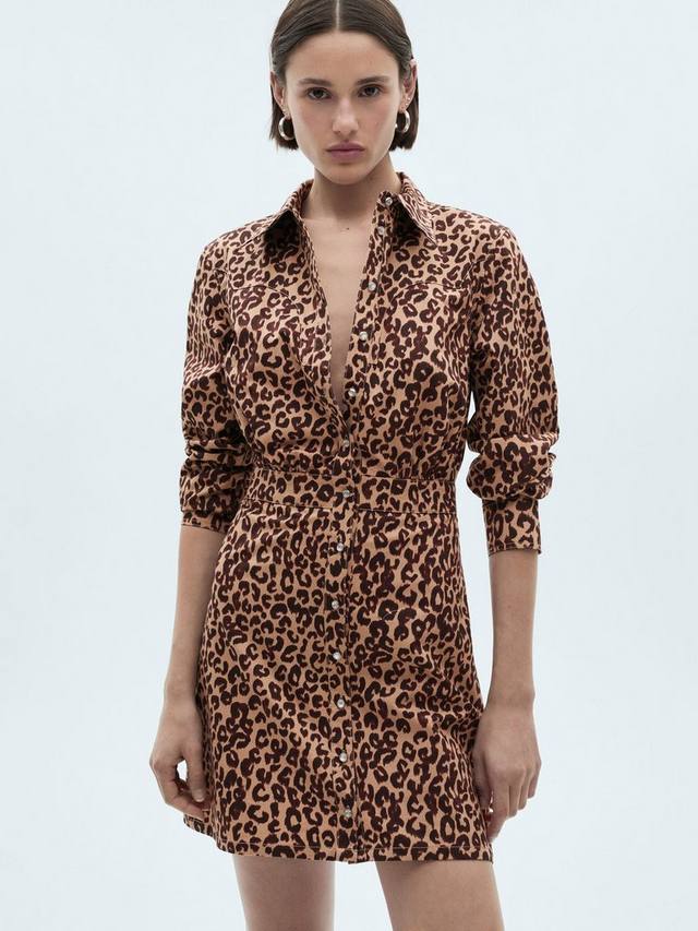 Платье-рубашка с леопардовым принтом lia Mango, коричневый/разноцветный
Платье-рубашка с леопардовым принтом lia Mango, коричневый/разноцветный