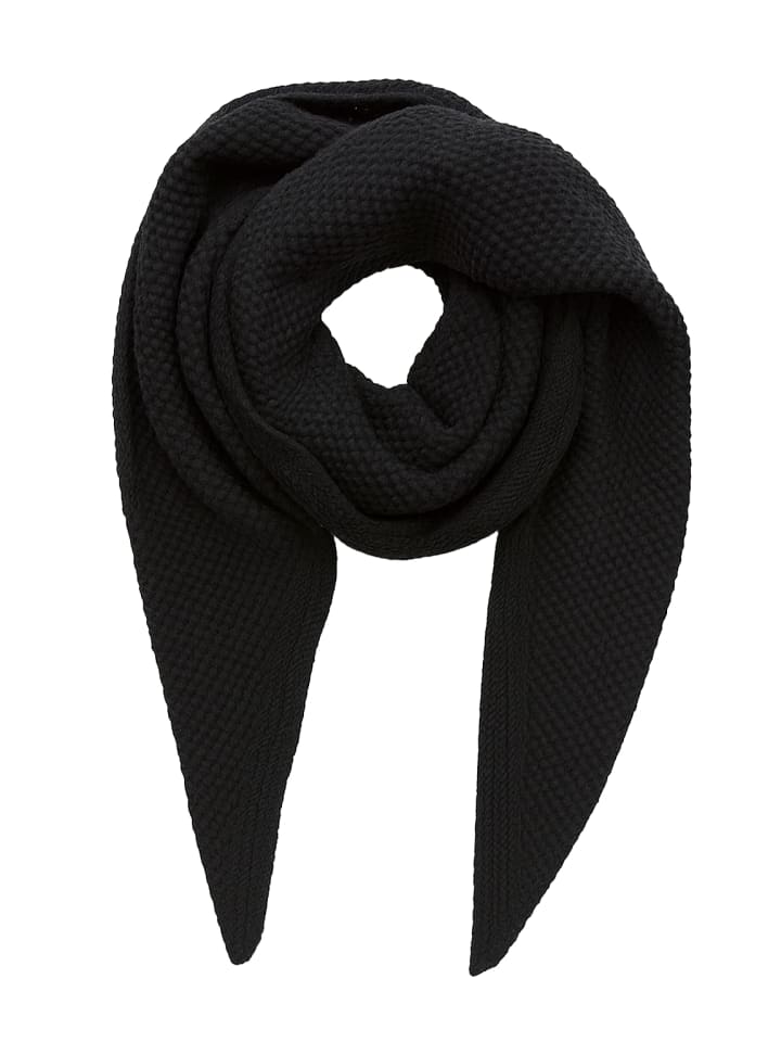 Мягкий шарф с бахромой - аксессуар для холодных дней в черном цвете. Faera
Мягкий шарф с бахромой - аксессуар для холодных дней в черном цвете. Faera