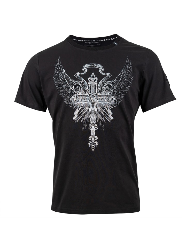Футболка с изображением орла и креста, черная Roberto Geissini, Черный, Футболка с изображением орла и креста, черная Roberto Geissini
Футболка с изображением орла и креста, черная Roberto Geissini, Черный, Футболка с изображением орла и креста, черная Roberto Geissini