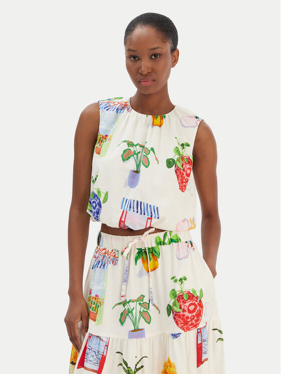 Блузка regular fit La Boca 55646-TO Seafolly, экрю
Блузка regular fit La Boca 55646-TO Seafolly, экрю