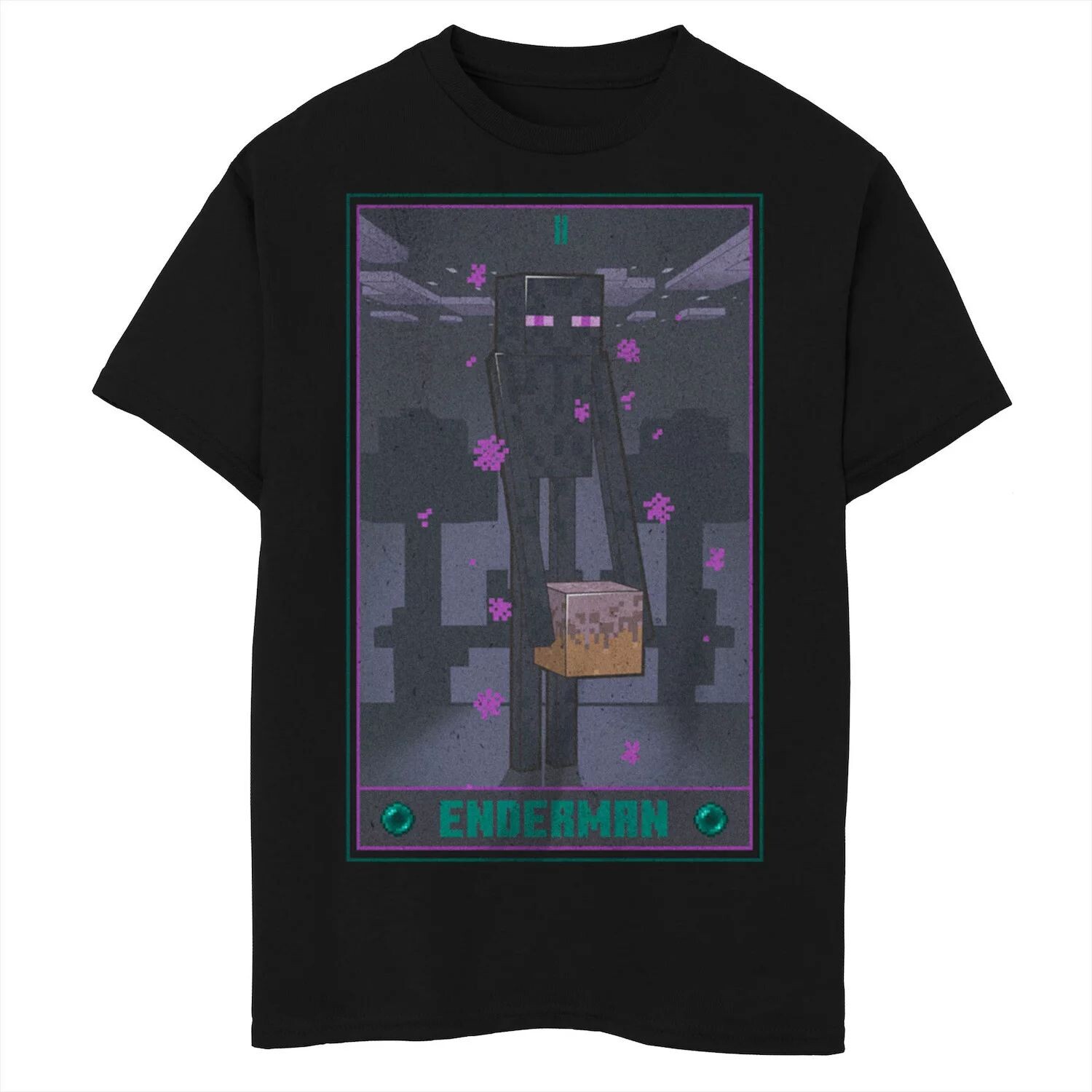 Футболка с изображением карты Таро Minecraft Enderman для мальчиков 8–20 лет Licensed Character
Футболка с изображением карты Таро Minecraft Enderman для мальчиков 8–20 лет Licensed Character