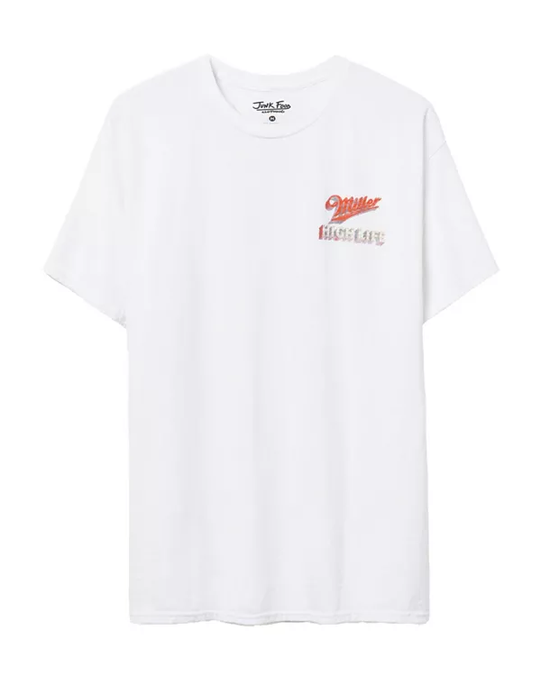 Футболка унисекс Miller High Life "Водопад на блошином рынке" Junk Food Clothing, белый
Футболка унисекс Miller High Life "Водопад на блошином рынке" Junk Food Clothing, белый