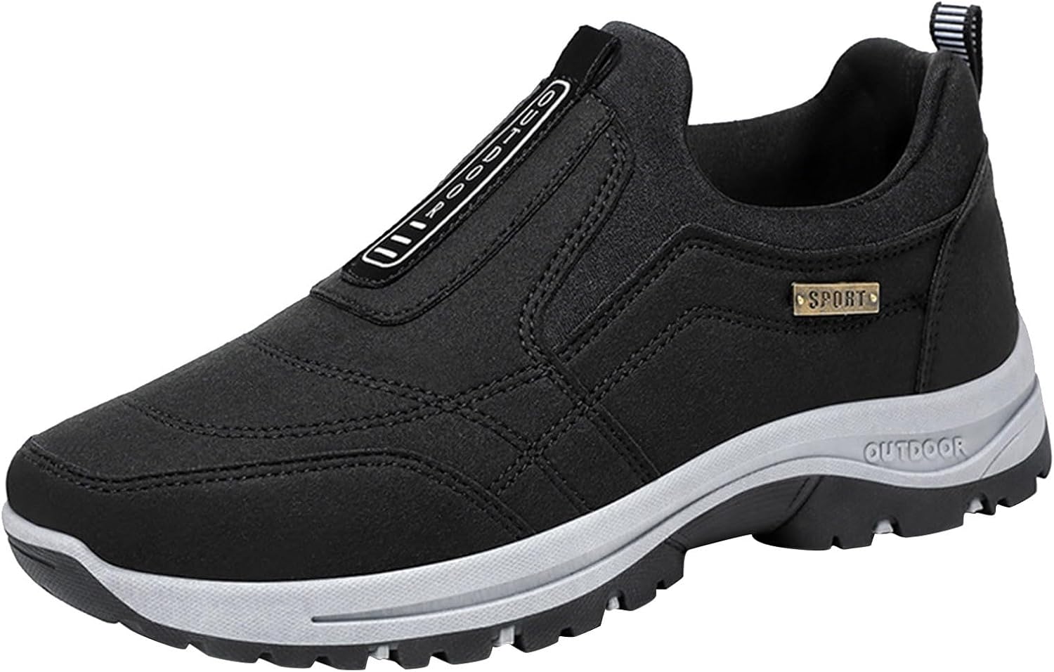 Мужские ортопедические прогулочные туфли Удобные водонепроницаемые ортопедические прогулочные туфли Слипоны для улицы Кроссовки для походов Generic, черный
Мужские ортопедические прогулочные туфли Удобные водонепроницаемые ортопедические прогулочные туфли Слипоны для улицы Кроссовки для походов Generic, черный