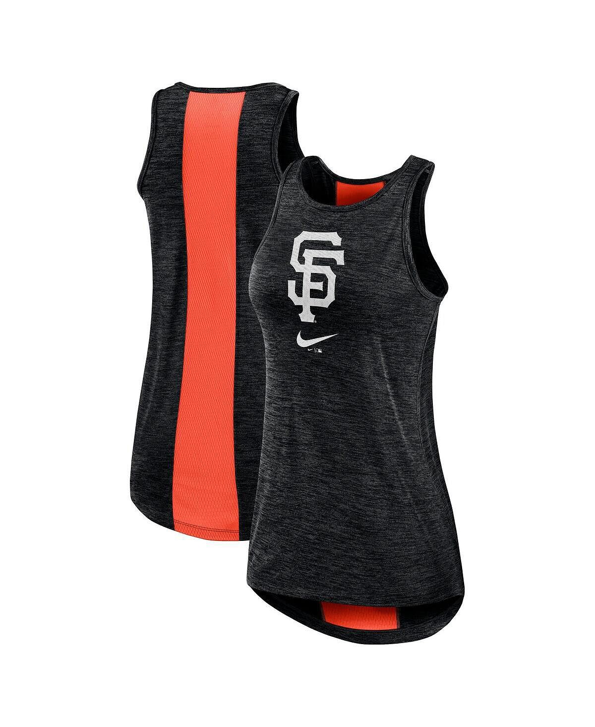 Черная женская майка San Francisco Giants Right Mix с высоким воротником Nike, черный
Черная женская майка San Francisco Giants Right Mix с высоким воротником Nike, черный