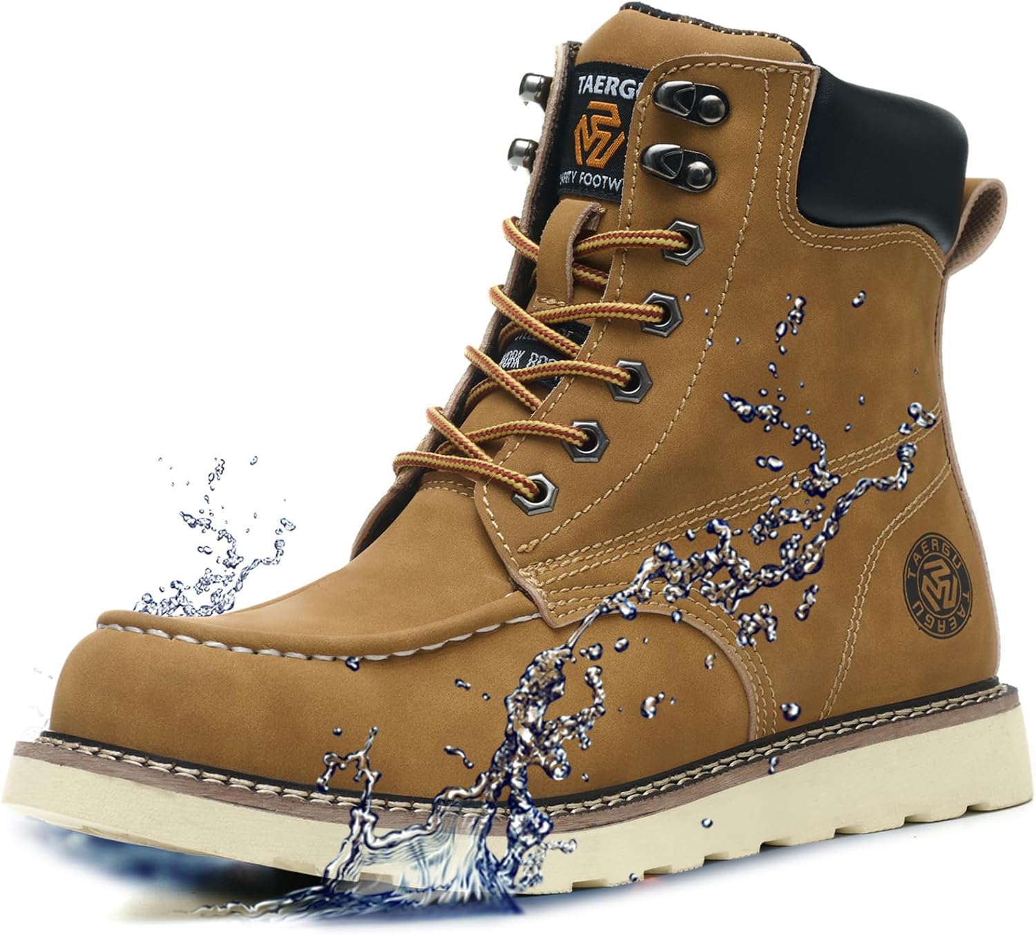 Мужские стальные ботинки TAERGU с носком-сталью - 15 см ботинки с мягким носком, противоскользящие, прочные, для строительства, вестерн-стиль, мужская обувь со стальными носками, желтый
Мужские стальные ботинки TAERGU с носком-сталью - 15 см ботинки с мягким носком, противоскользящие, прочные, для строительства, вестерн-стиль, мужская обувь со стальными носками, желтый