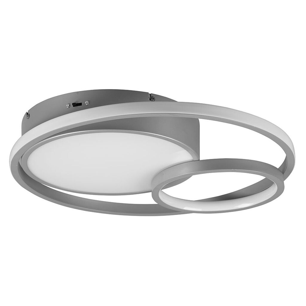Потолочный светодиодный светильник, цвет титана, диммер, D 48 см etc-shop, серебро
Потолочный светодиодный светильник, цвет титана, диммер, D 48 см etc-shop, серебро