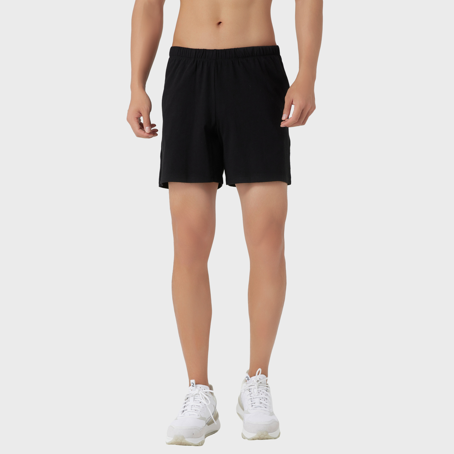 Мужские базовые спортивные шорты серии 100 — чёрные Domyos
Мужские базовые спортивные шорты серии 100 — чёрные Domyos