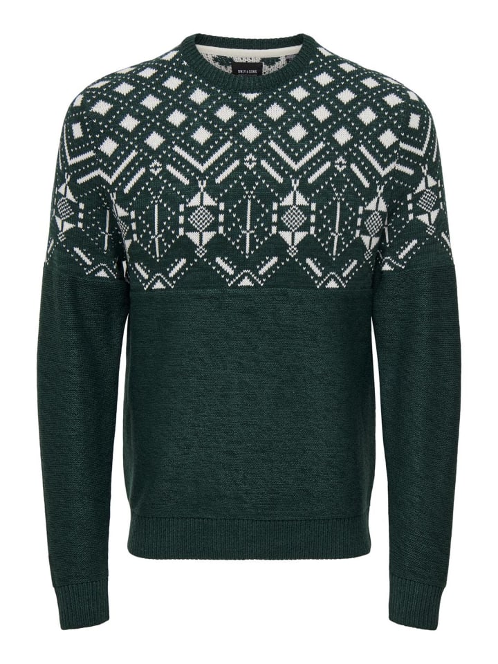 Вязаный свитер из сосны желтой ONLY & SONS
Вязаный свитер из сосны желтой ONLY & SONS