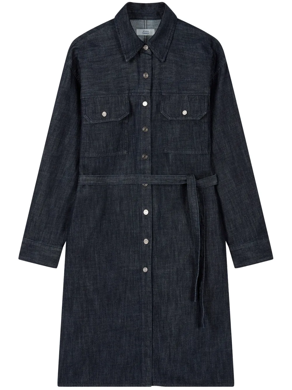 Джинсовое платье миди STUDIO TOMBOY, синий
Джинсовое платье миди STUDIO TOMBOY, синий