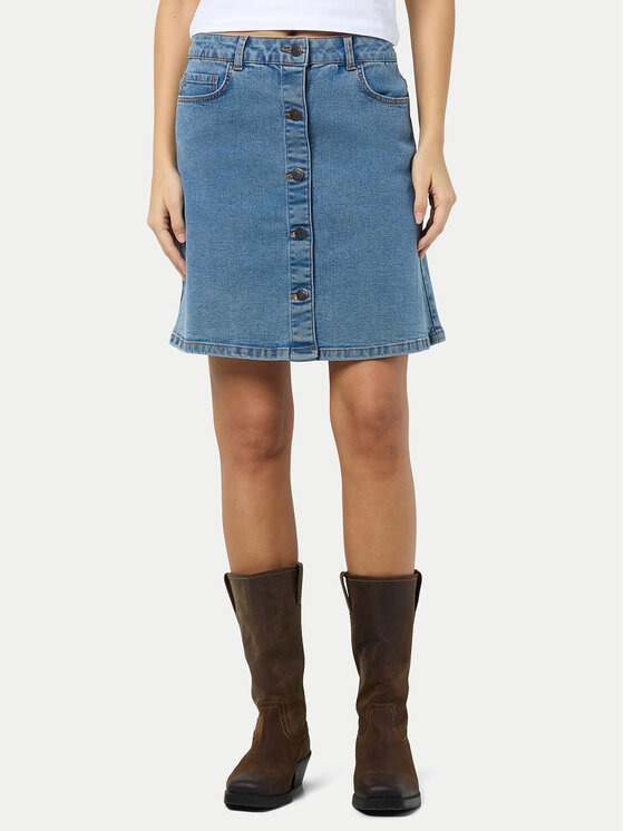 Джинсовая юбка обычного кроя Ronnie 27032521 Noisy May, синий
Джинсовая юбка обычного кроя Ronnie 27032521 Noisy May, синий