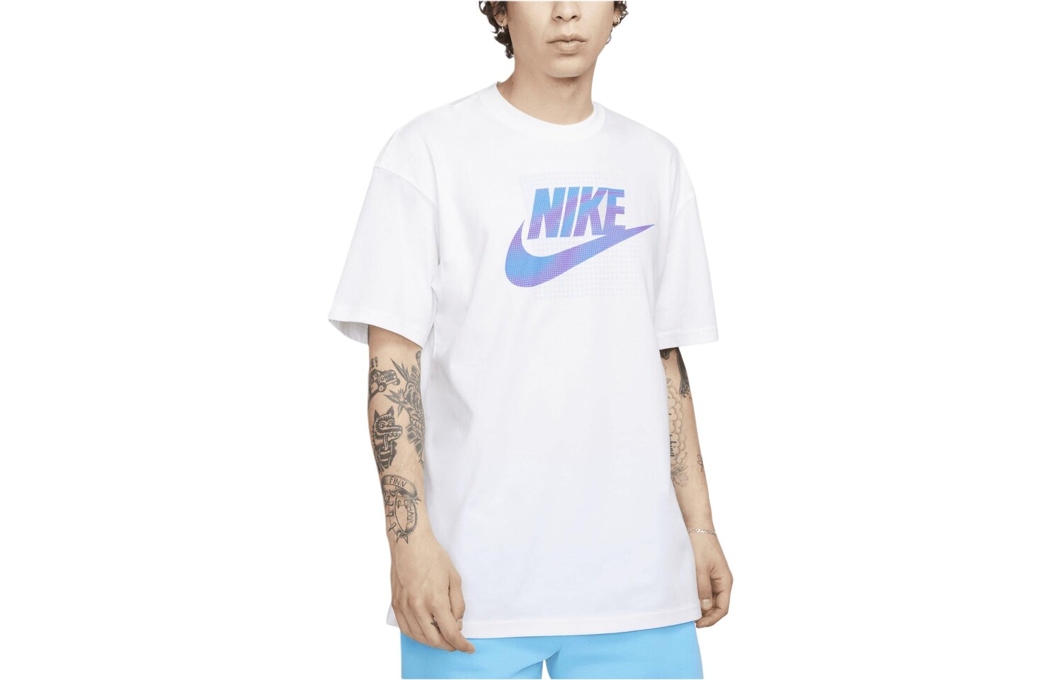 Футболка мужская белая Nike, белый
Футболка мужская белая Nike, белый