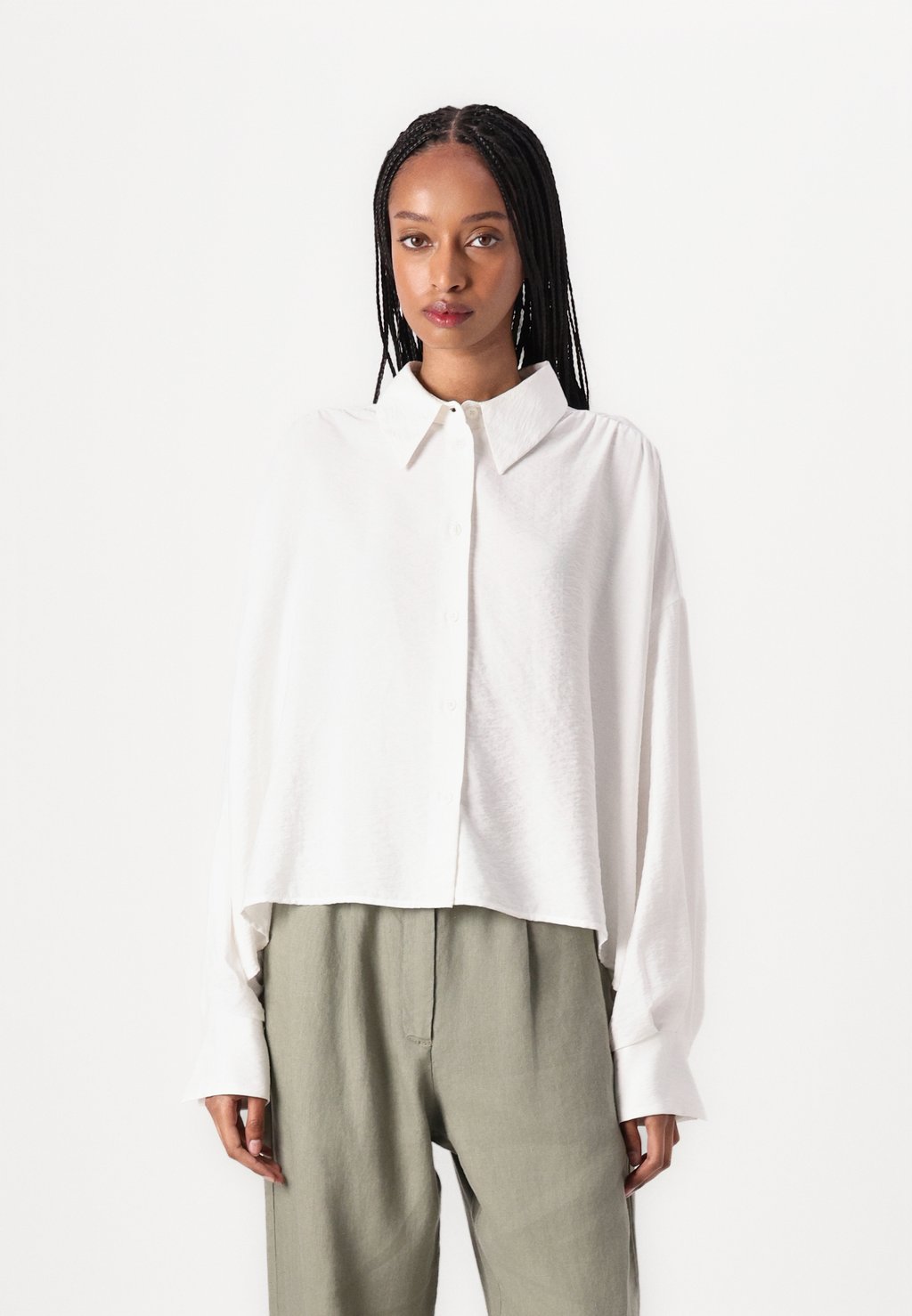 Блузка на пуговицах FLANNA DRYKORN, кремовый
Блузка на пуговицах FLANNA DRYKORN, кремовый