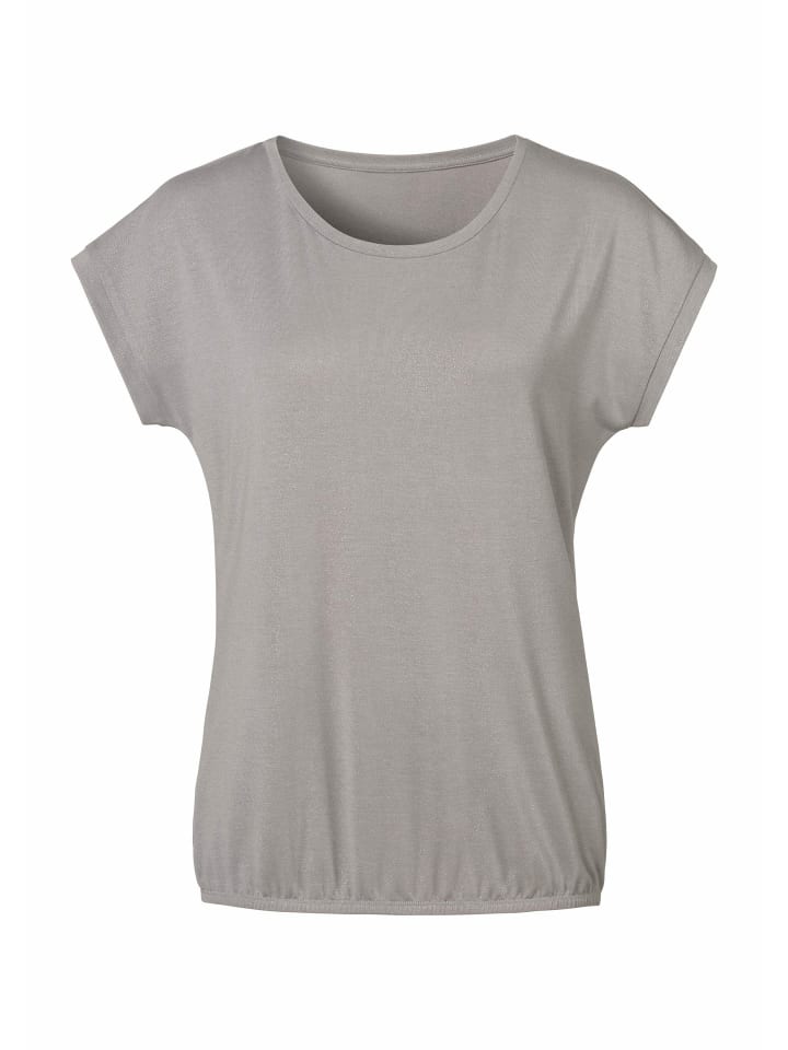 рубашка с круглым вырезом серого цвета Vivance
рубашка с круглым вырезом серого цвета Vivance