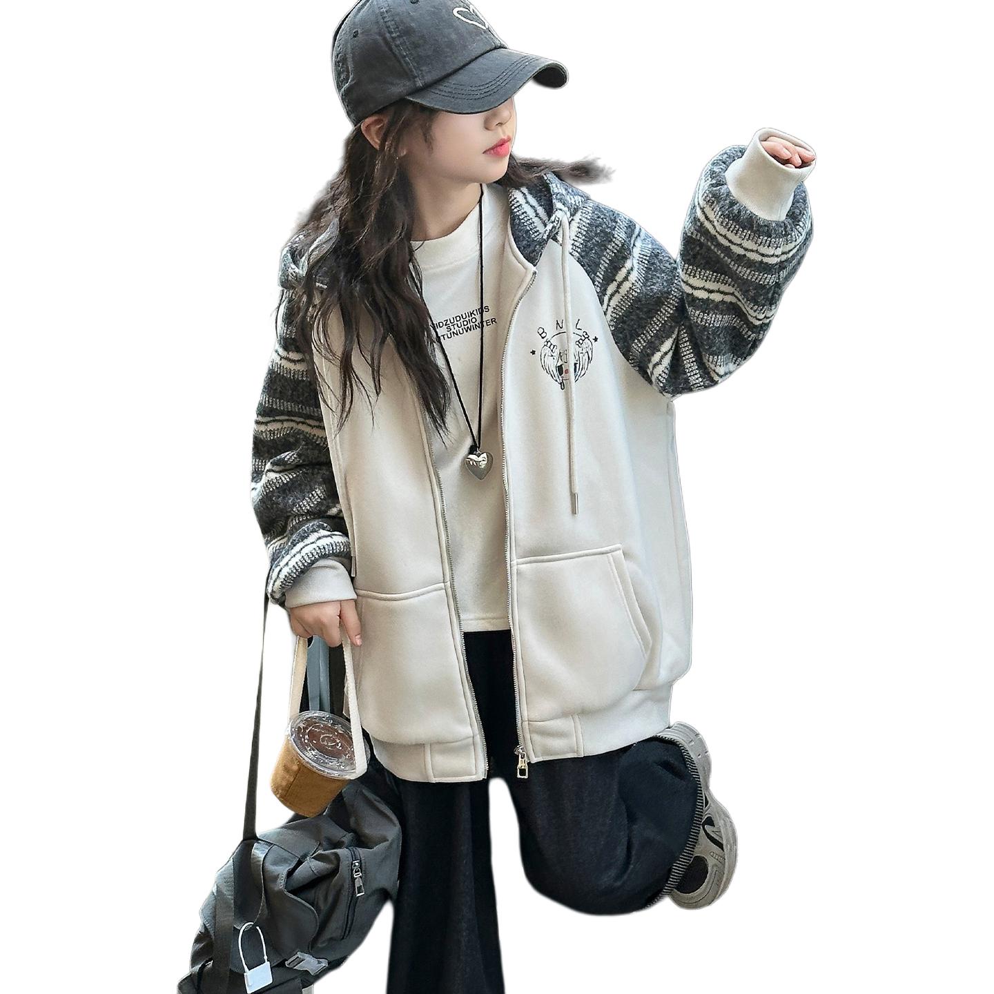 Топ для подростков на осень-зиму Disney, Ecru Thickened Coat
Топ для подростков на осень-зиму Disney, Ecru Thickened Coat