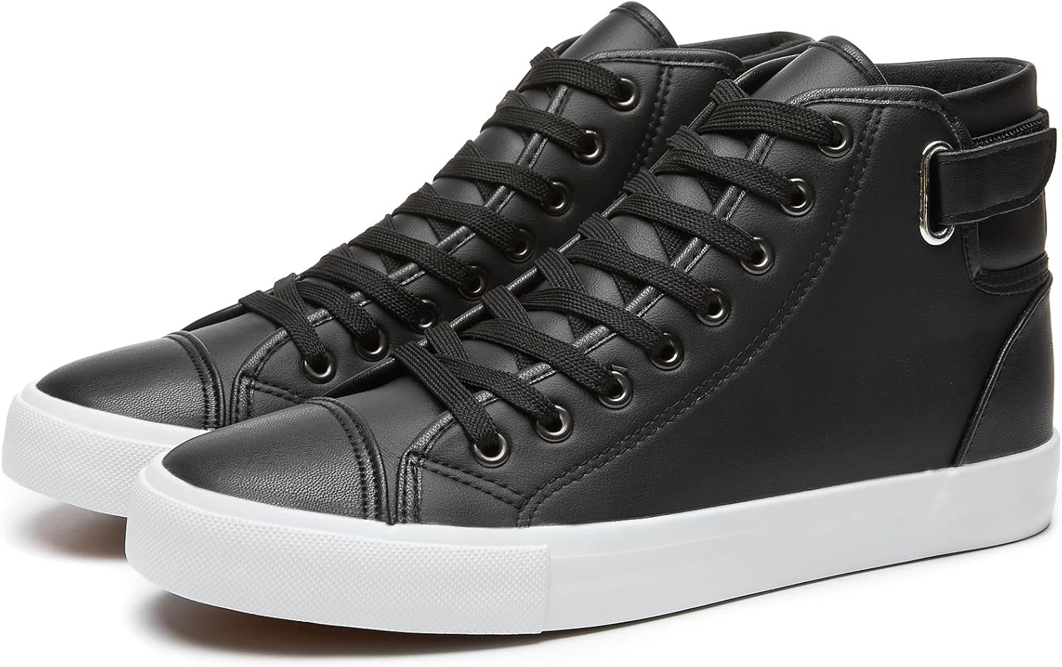 Мужские белые высокие кеды yageyan для повседневной носки, черные модные туфли из искусственной кожи для мужчин
Мужские белые высокие кеды yageyan для повседневной носки, черные модные туфли из искусственной кожи для мужчин