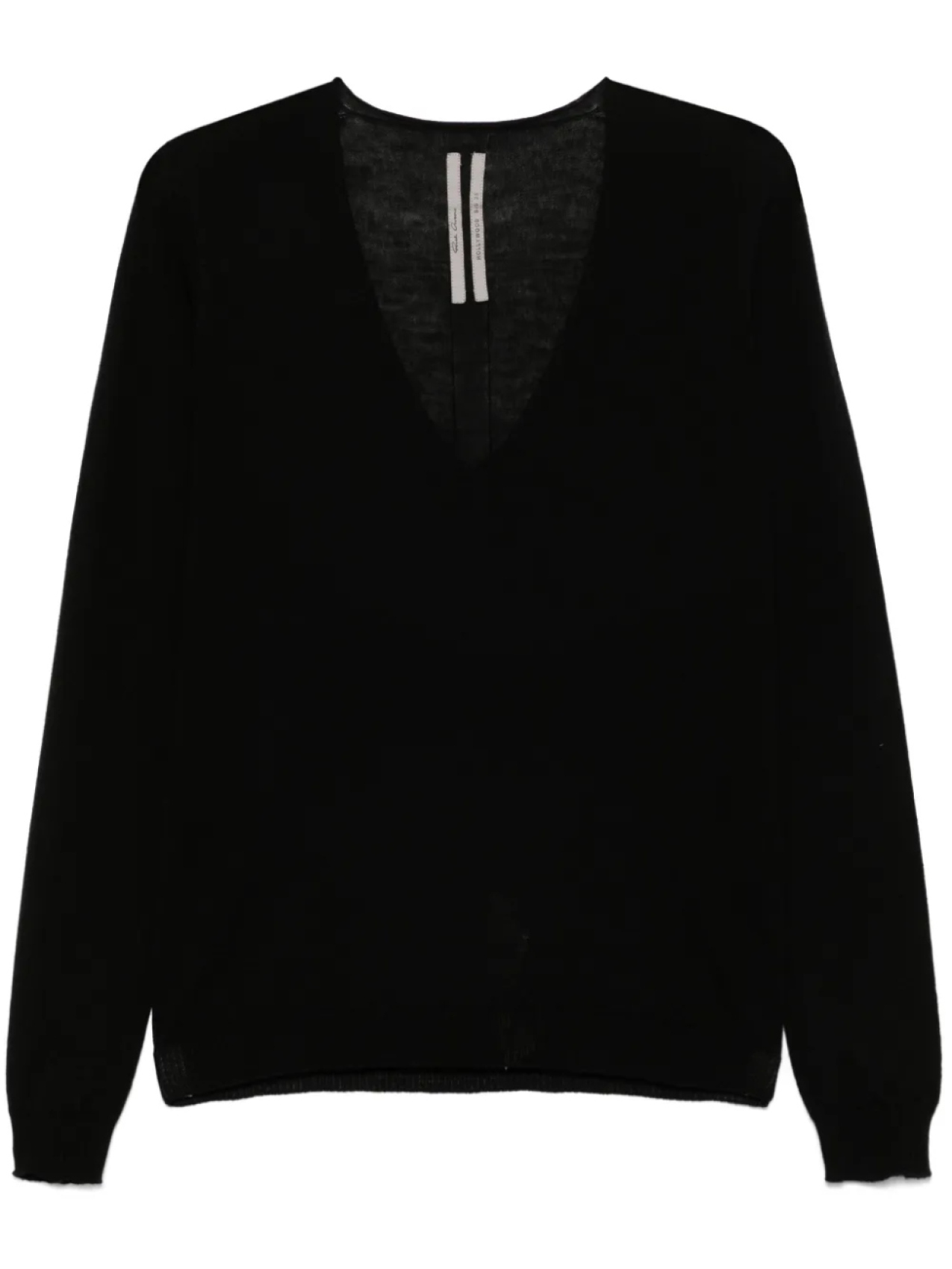 Топ с V-образным вырезом Rick Owens, черный
Топ с V-образным вырезом Rick Owens, черный