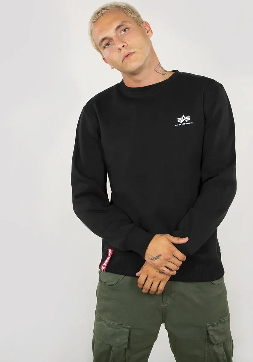 Толстовка Alpha Industries "Basic Sweater small Logo", черный
Толстовка Alpha Industries "Basic Sweater small Logo", черный