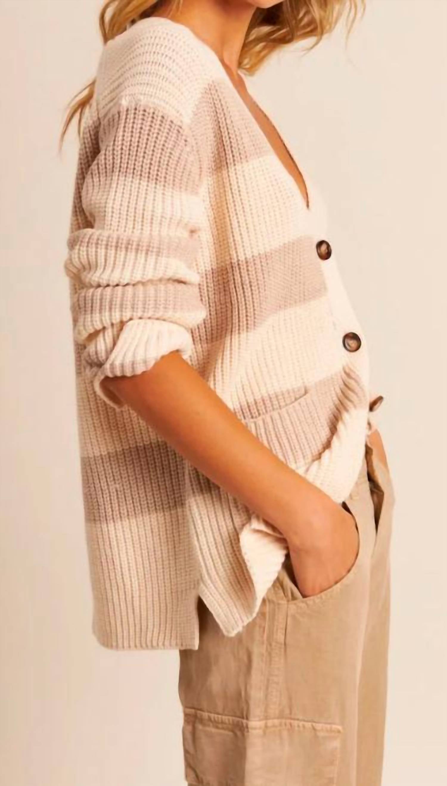 Кардиган Маккей в цвете «Холодный латте» JOHN + JENN, цвет iced latte
Кардиган Маккей в цвете «Холодный латте» JOHN + JENN, цвет iced latte