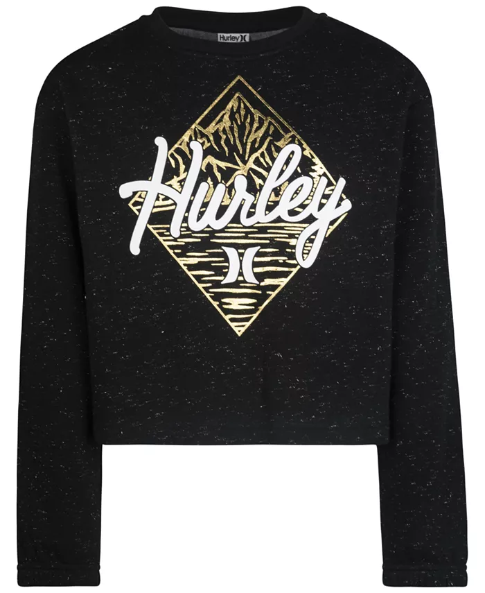 Детская водолазка с люрексом для девочек 7-16 лет Hurley, черный
Детская водолазка с люрексом для девочек 7-16 лет Hurley, черный