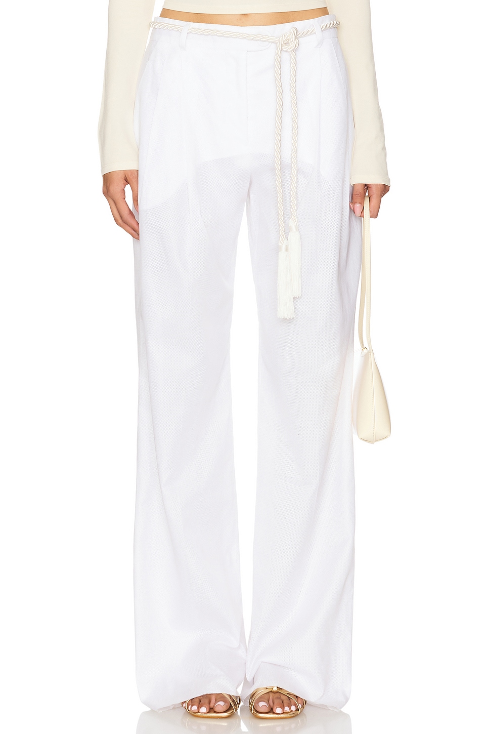 Брюки с двойными трампетами Vivetta, white
Брюки с двойными трампетами Vivetta, white