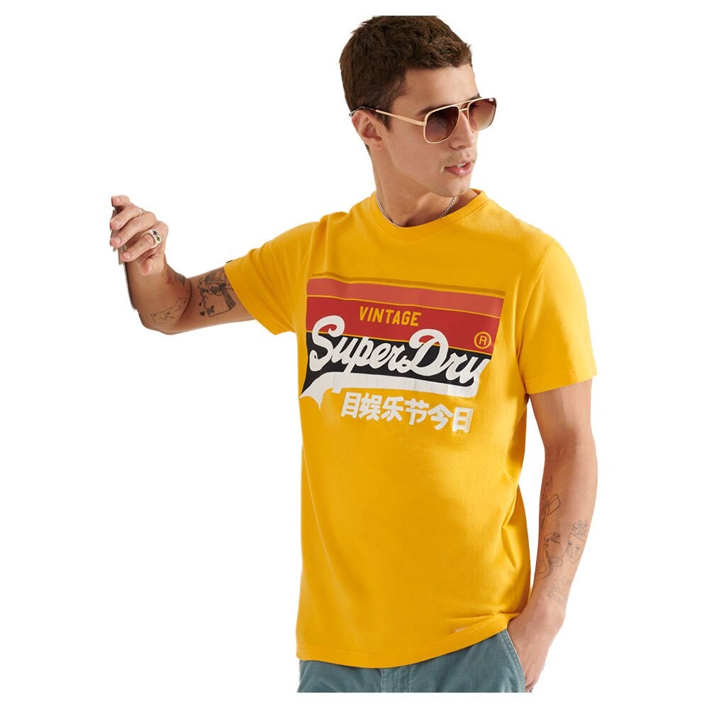 Футболка с коротким рукавом Superdry Vintage Logo Cali Stripe, желтый
Футболка с коротким рукавом Superdry Vintage Logo Cali Stripe, желтый