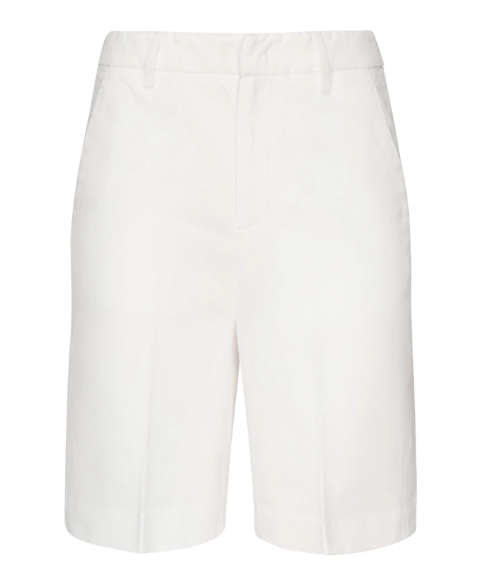 Белые трикотажные шорты с высокой талией Dondup, белый
Белые трикотажные шорты с высокой талией Dondup, белый