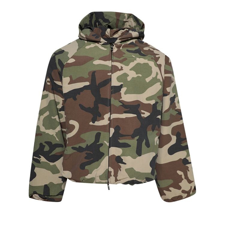 Куртка Fear of God Essentials Military Nylon Hooded Jacket Woodland Camo, разноцветный
Куртка Fear of God Essentials Military Nylon Hooded Jacket Woodland Camo, разноцветный
