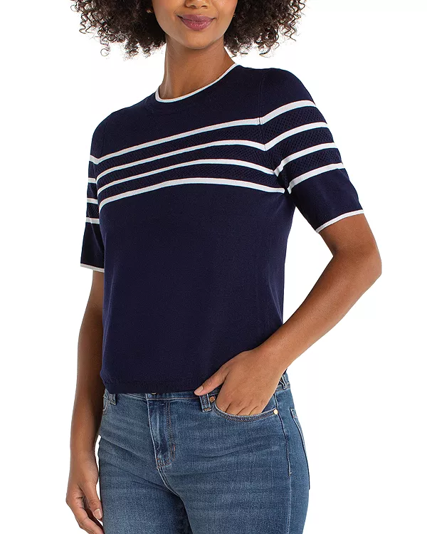 Свитер с круглым вырезом Liverpool Los Angeles, синий
Свитер с круглым вырезом Liverpool Los Angeles, синий