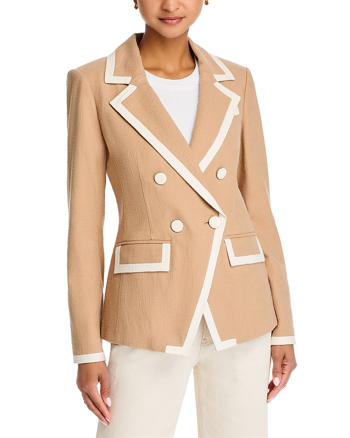 Куртка с отделкой по краю Edison Dickey Veronica Beard, коричневый/бежевый
Куртка с отделкой по краю Edison Dickey Veronica Beard, коричневый/бежевый