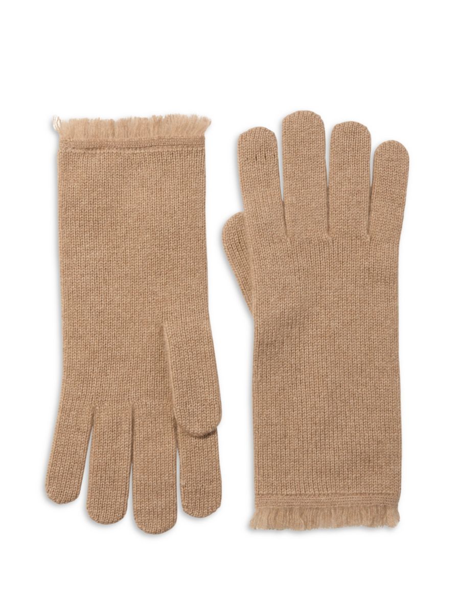 Технические перчатки из кашемира с бахромой Amicale, кэмел
Технические перчатки из кашемира с бахромой Amicale, кэмел