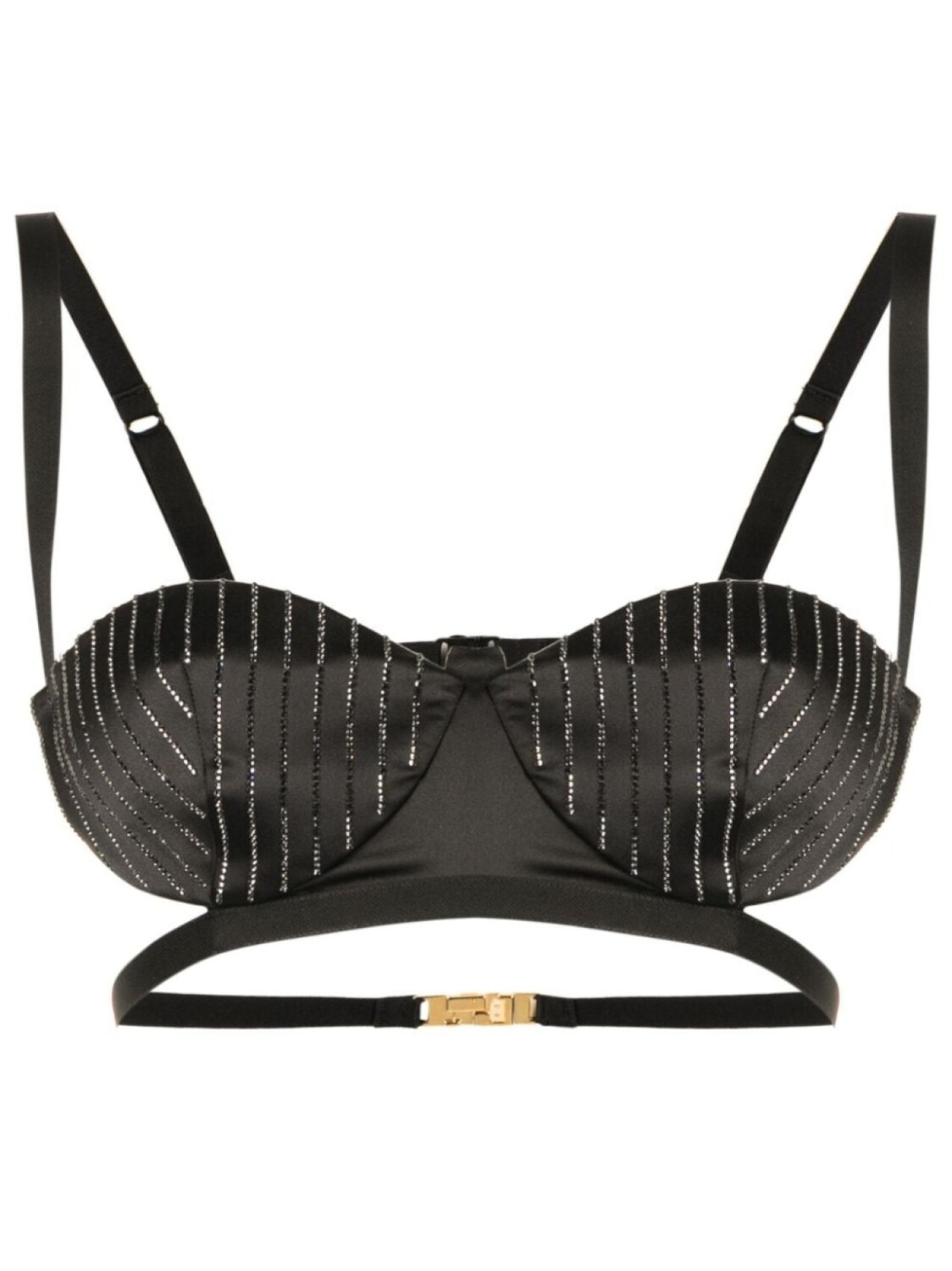 Gcds топ со стразами, черный
Gcds топ со стразами, черный