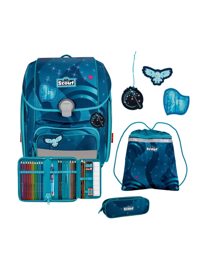 Scout Гениальный набор школьных рюкзаков со светодиодной подсветкой, 4 предмета, в стиле "Небеса"
Scout Гениальный набор школьных рюкзаков со светодиодной подсветкой, 4 предмета, в стиле "Небеса"