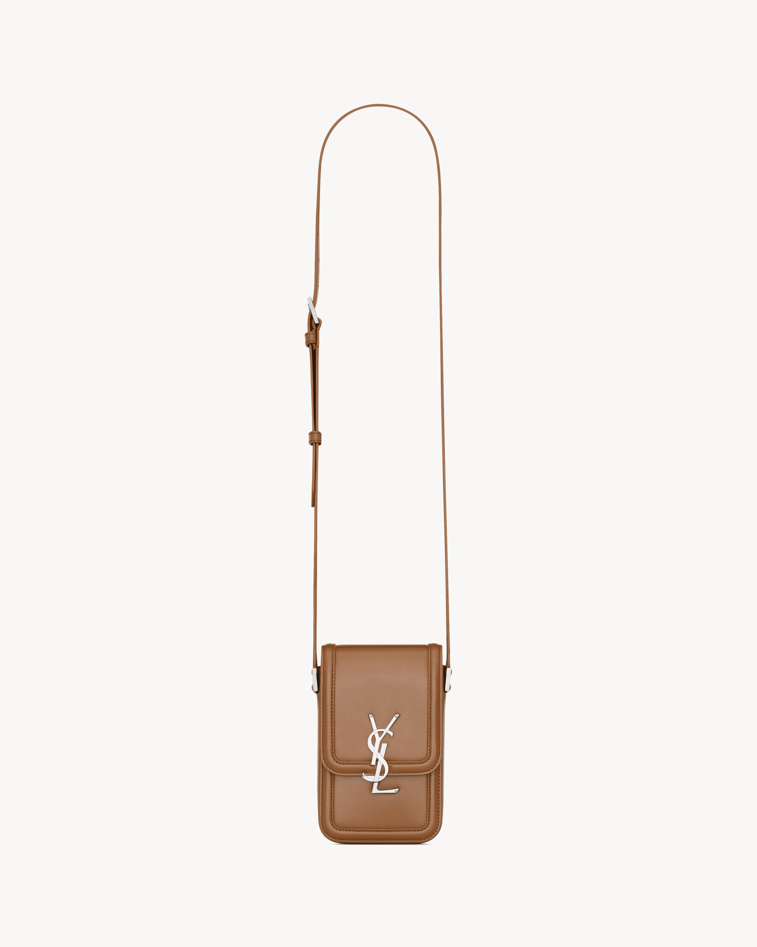 Мини-сумка SOLFERINO из гладкой кожи SAINT LAURENT, коричневый
Мини-сумка SOLFERINO из гладкой кожи SAINT LAURENT, коричневый
