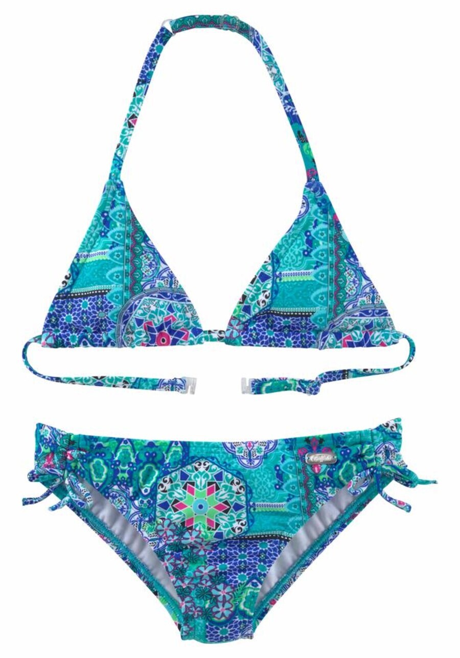 Бикини BUFFALO Triangle Bikini, цвет blue/turquoise 
Бикини BUFFALO Triangle Bikini, цвет blue/turquoise