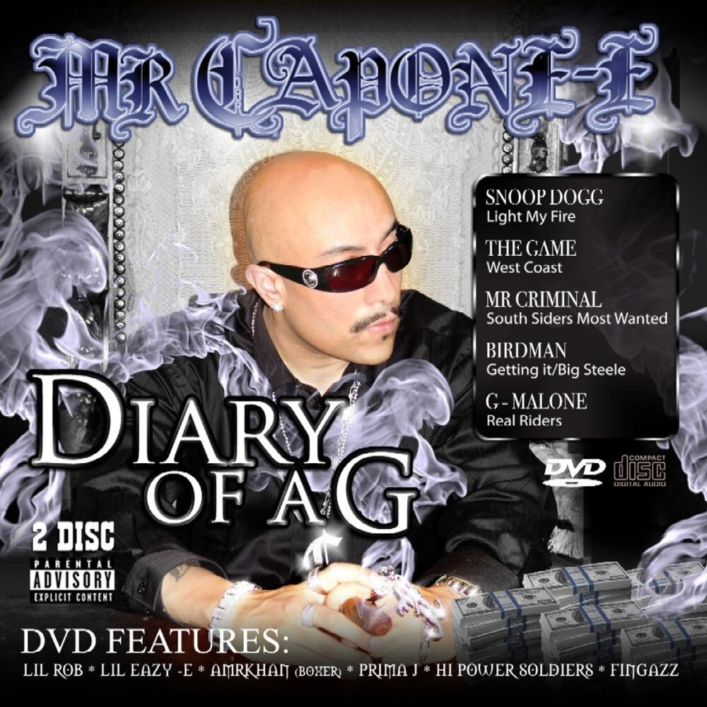 Диск CD Diary Of A G - Mr. Capone-E
Диск CD Diary Of A G - Mr. Capone-E