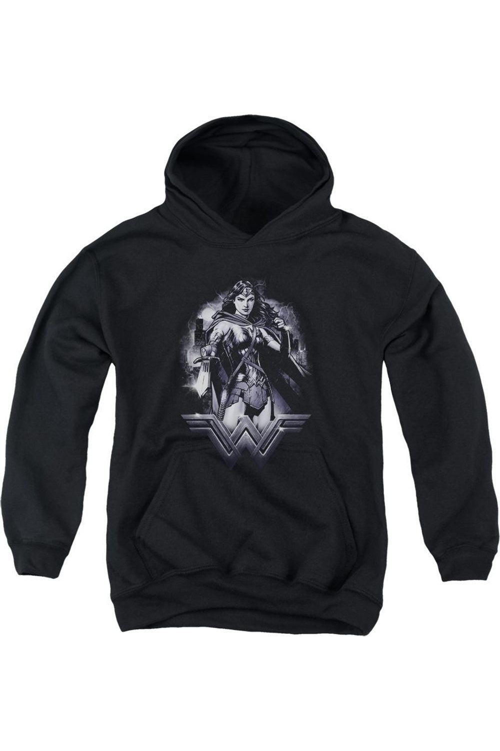 Бэтмен против Супермена: Молодежная толстовка с капюшоном "Дождливая ночь" Gildan, черный
Бэтмен против Супермена: Молодежная толстовка с капюшоном "Дождливая ночь" Gildan, черный