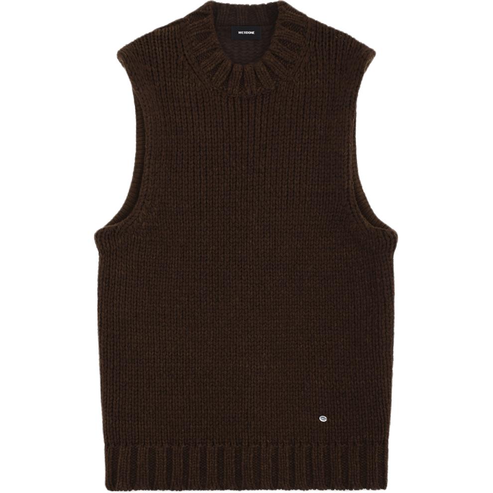 WE11DONE Футболка-майка FW24 женская коричневая
WE11DONE Футболка-майка FW24 женская коричневая