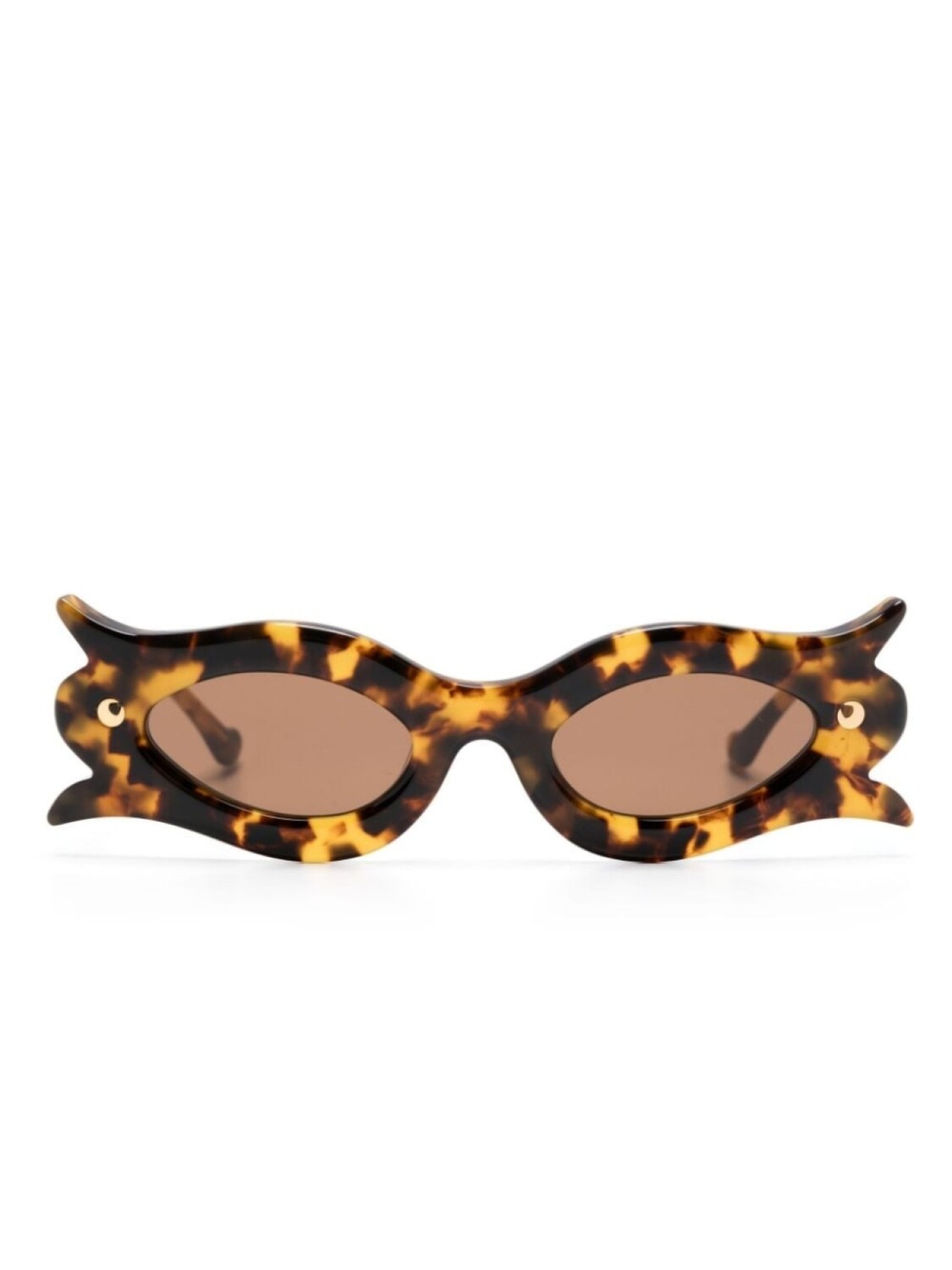 Nanushka солнцезащитные очки Tully, коричневый
Nanushka солнцезащитные очки Tully, коричневый