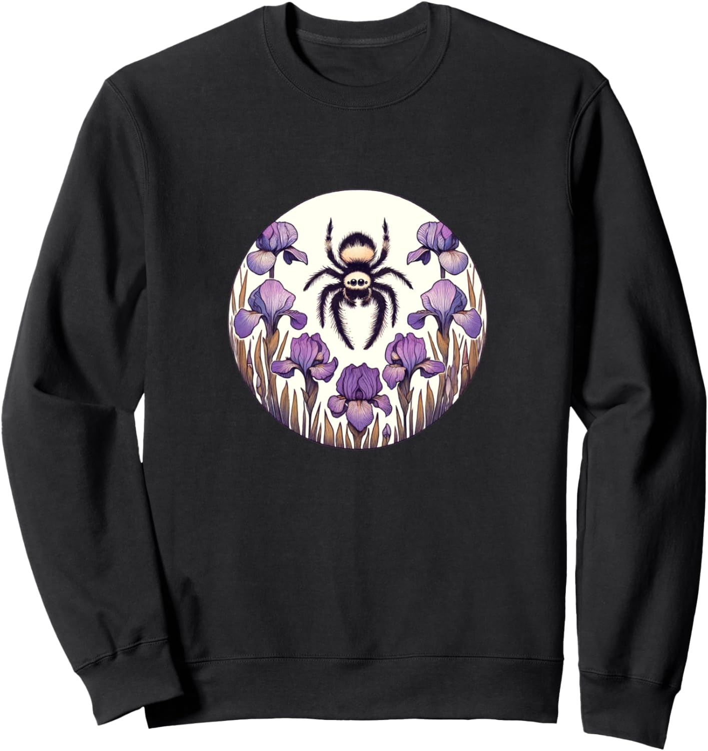 Толстовка с изображением паука-скакуна и фиолетового ириса Purple Iris Snugg
Толстовка с изображением паука-скакуна и фиолетового ириса Purple Iris Snugg