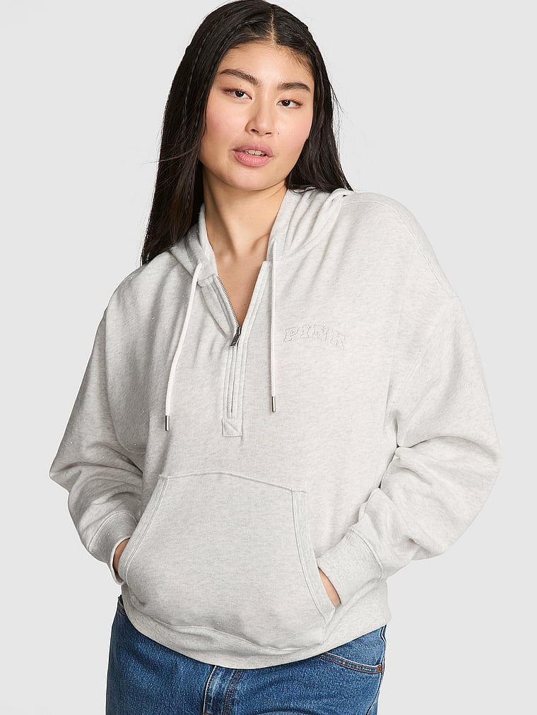 Толстовка с капюшоном Ivy Fleece Campus с застежкой-молнией на половину длины Pink, vs snow heather angelina
Толстовка с капюшоном Ivy Fleece Campus с застежкой-молнией на половину длины Pink, vs snow heather angelina