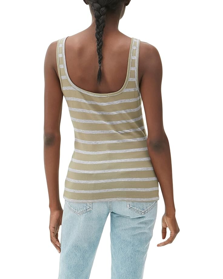 Топ Michael Stars Zabrina Tank Top, цвет Grey/Olive
Топ Michael Stars Zabrina Tank Top, цвет Grey/Olive