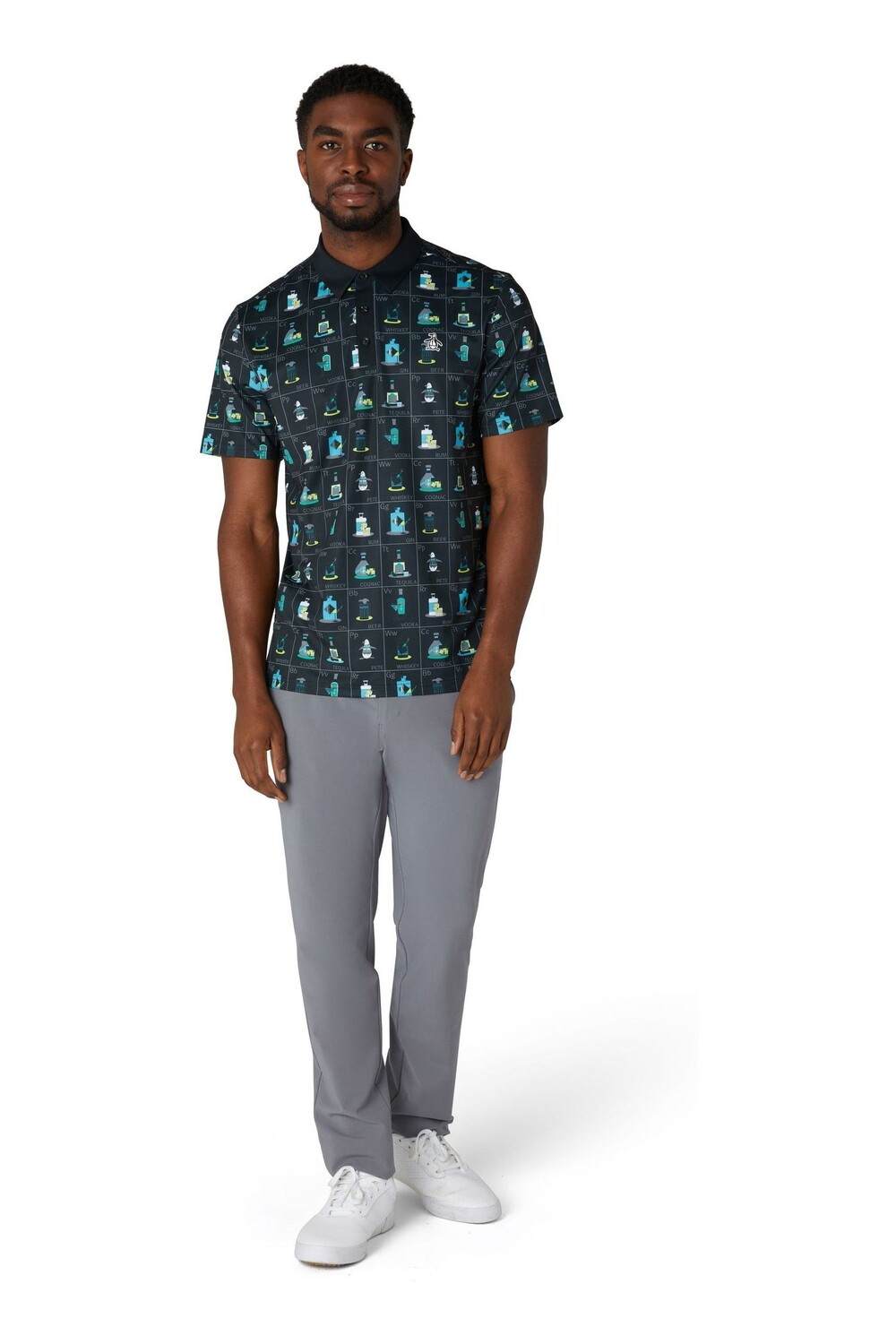 Питс флэш карты для питья рубашка поло Original Penguin Golf, черный
Питс флэш карты для питья рубашка поло Original Penguin Golf, черный