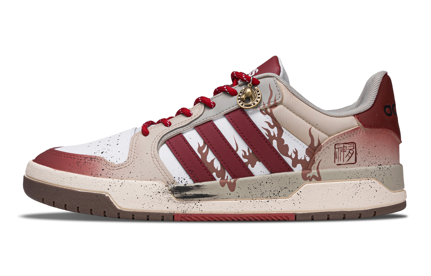 Кроссовки для скейтбординга Entrap Flame Horsebit Spring Thermal Coverage Impact Resistance Low top, унисекс Adidas Neo, темный красный
Кроссовки для скейтбординга Entrap Flame Horsebit Spring Thermal Coverage Impact Resistance Low top, унисекс Adidas Neo, темный красный