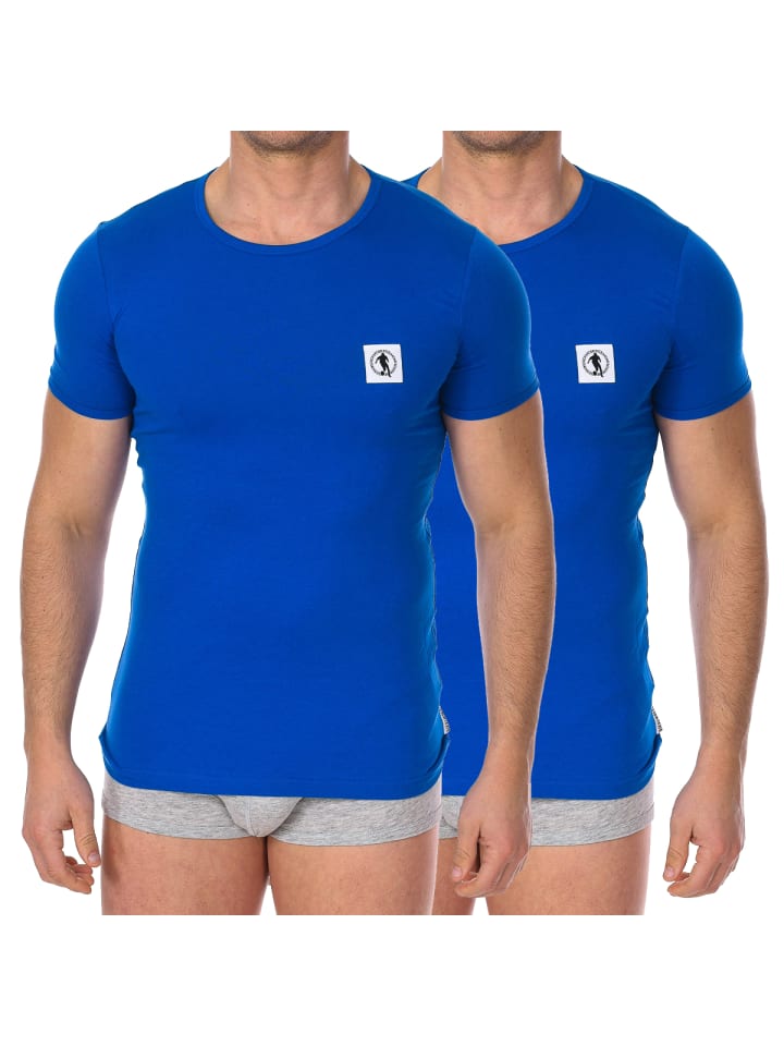 Майка Bikkembergs, синий 
Майка Bikkembergs, синий