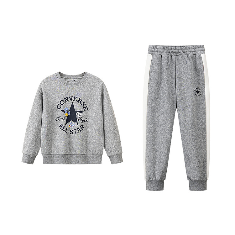 Детский спортивный комплект Casual Sportswear 2 Piece Set Converse, серый
Детский спортивный комплект Casual Sportswear 2 Piece Set Converse, серый