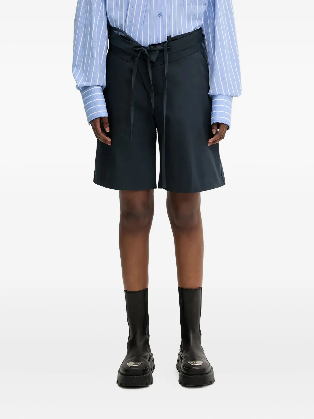 Шорты с завязкой на талии Ottolinger, синий 
Шорты с завязкой на талии Ottolinger, синий