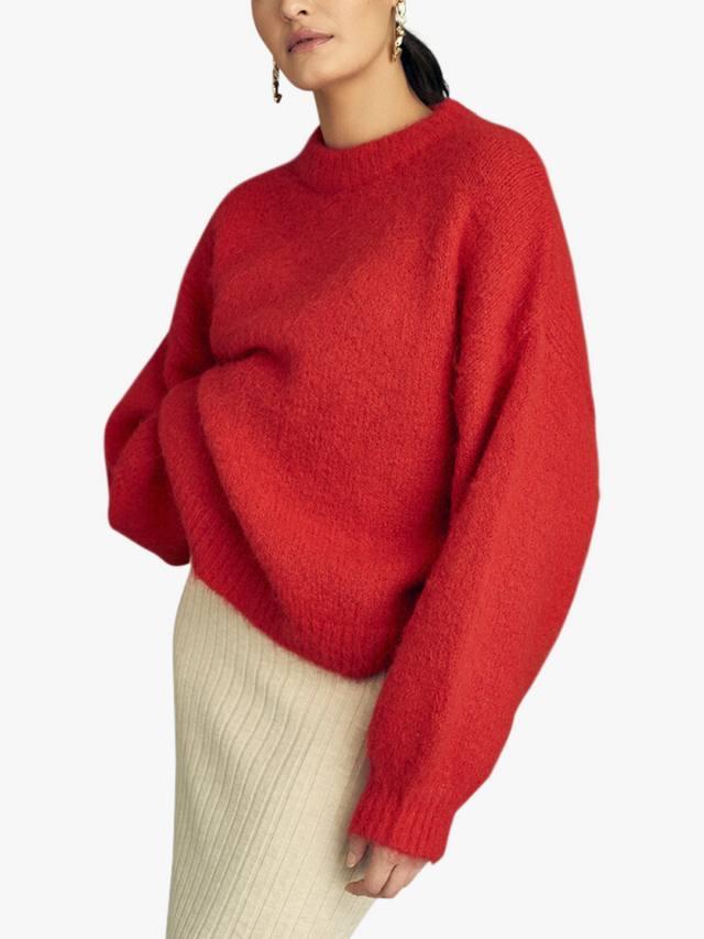 Джемпер с высоким воротом patrisia A-VIEW, красный
Джемпер с высоким воротом patrisia A-VIEW, красный