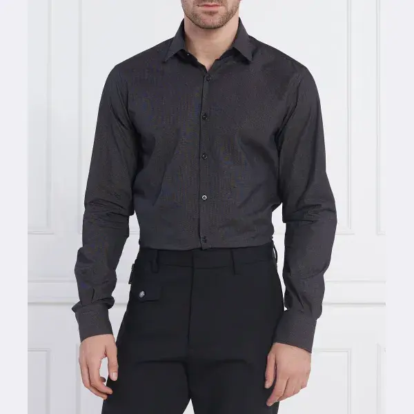 Рубашка узкого кроя Karl Lagerfeld, черный
Рубашка узкого кроя Karl Lagerfeld, черный