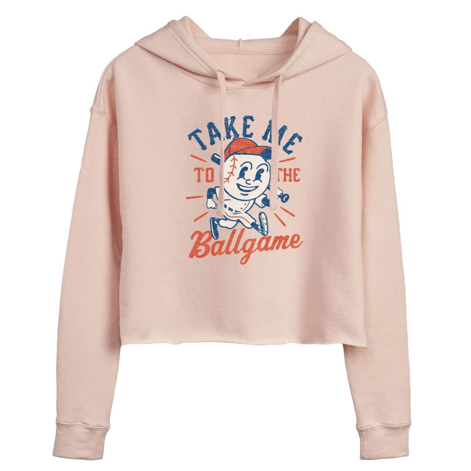 Укороченное худи с рисунком Take Me To The Ballgame для юниоров Licensed Character, розовый
Укороченное худи с рисунком Take Me To The Ballgame для юниоров Licensed Character, розовый